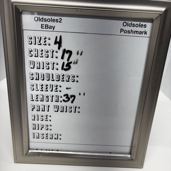 Talbots LUXE Italian Knit Sheath Navy Dress Size 4 Sleeveless Button Detail - Picture 12 of 12